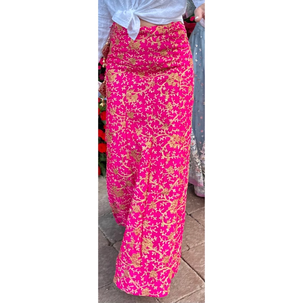 Bollywood Styles (famous store in Los Angeles) Lengha Skirt in Hot Pink